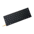 thumbnail image 4 of lionlar Clavier US, US Layout, Rétro-Éclairé, Durable Clavier Mat pour VivoBook 14 x415 x415J Noir, 4 of 6