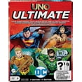 thumbnail image 1 of Juego de cartas Mattel Games UNO Ultimate DC para niños y adultos, 1 of 5
