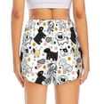 thumbnail image 2 of Lsque Funny Puppy Printed Women's Running Shorts with Liner Pockets,Elastic Quick Dry Workout Athletic Gym Yoga Shorts,Womens High Waist Shorts-Medium, 2 of 9