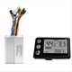 thumbnail image 1 of Pantalla LCD para Tablero de Bicicleta Eléctrica S866, Controlador de Sinusoidal SM5PIN+20A 36 V/48 V para Kit de Modificación de Bicicleta de Montaña, 1 of 9