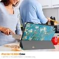 thumbnail image 6 of ELEHOLD for iPad Air 13 Inch Case M2 (2024), iPad Air 13 Case with Pencil Holder, Support iPad 2nd Pencil Charging/Pair, Trifold Stand Smart Case with Soft TPU Back,Auto Wake/Sleep,Apricot Blossom, 6 of 8