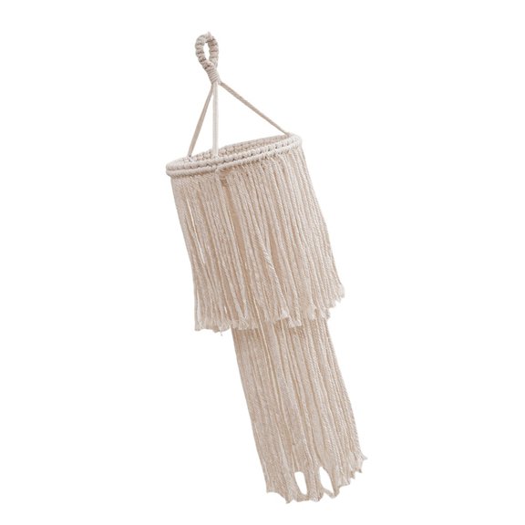 AOOOWER Elegant Macrames Ceiling Lamp Shade, Home Lampshades Home Accent Decors