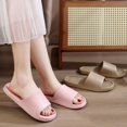 thumbnail image 4 of Zapatillas de baño antideslizantes para hombre y mujer, chanclas de playa de EVA, sandalias de baño para interiores, Verano, 4 of 7
