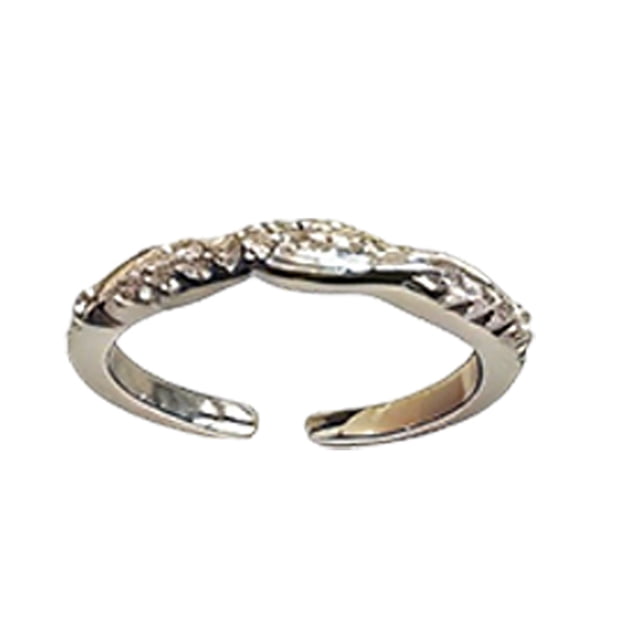 SIfdSeng Get it Fast Adjustable Minimalist Toe Rings for Stackable Barefoot Beach Jewelry Summer Anklet Toe Finger