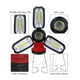 thumbnail image 4 of Potente linterna LED portátil roja para iluminación exterior, lámpara de tienda, batería externa recargable por USB, linterna de camping, luz de emergencia., 4 of 5