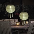 thumbnail image 1 of Lámpara Lámpara de farol de nailon solar, impermeable, luz colgante, decoración de festival (beige) Ndcxsfigh Nuevos Originales, 1 of 9