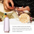 thumbnail image 3 of Ounissouiy Juego de hilos de bordar para coser, hilo para manualidades DIY multiusos Simple profesional para el hogar, hilos para coser manualidades Tela de costura y artesanía Blanco Ounissouiy HA080462-01, 3 of 6