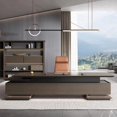 thumbnail image 3 of Reception Conference Office Desks Executive Modern European Living Room Office Desks Writing Laptop Scrivania Angolare Furniture My Lux Decor Round, 3 of 30