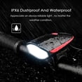 thumbnail image 4 of DEBGFS Ultra Bright USB Rechargeable Bike Light Set,Powerful Bicycle Front Headlight and Back Taillight,Easy to Install for Night Riding Fits All Bicycles,Mountain,Road or Camping, 4 of 6