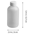 thumbnail image 5 of PAMINGONO Easy to Clean Plastic Reagent Bottle White 15Pcs 5.4X2.4X2.4In, 5 of 8