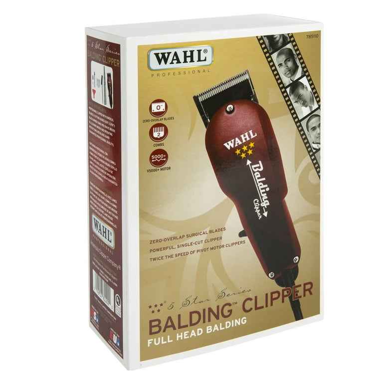 Wahl Professional 5-Star Balding Clipper #8110 - Great for Barbers and Stylists