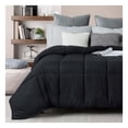 thumbnail image 1 of Edredón King Size XL Acolchado Reversible Esquimal Relleno Down, Compatible Con Funda Duvet ‎Negro, 1 of 7