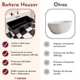 thumbnail image 3 of Tina Baño Premium Lujo 280l Fibra Vidrio 172x77x62 Cm, 3 of 8