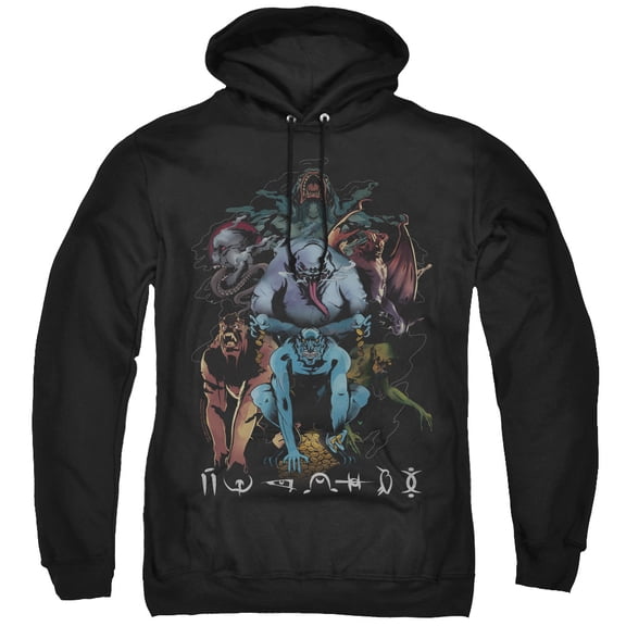 Shazam Movie Sins Adult Pullover Hoodie Sweatshirt Black