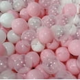 thumbnail image 1 of Bolas de océano engrosadas, bolas de olas, parque infantil, piscina de bolas de colores llena de bolas de juguete de plástico PE, 5/7/8 cm, 100 piezas, 1 of 1