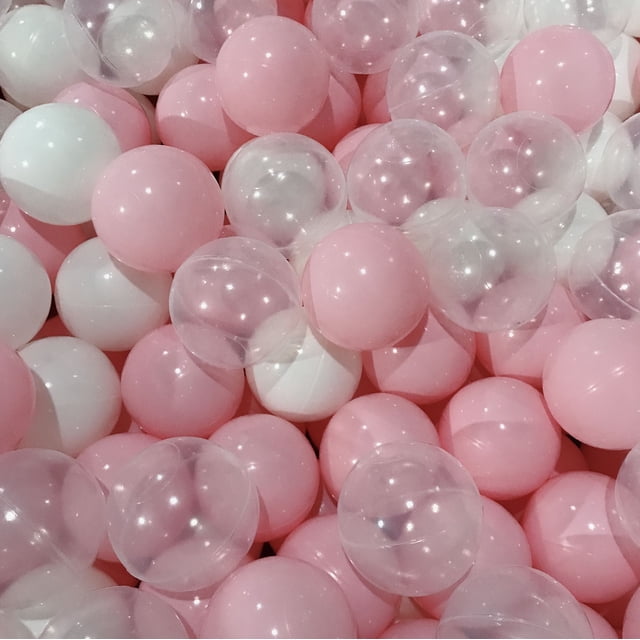 Bolas de océano engrosadas, bolas de olas, parque infantil, piscina de bolas de colores llena de bolas de juguete de plástico PE, 5/7/8 cm, 100 piezas
