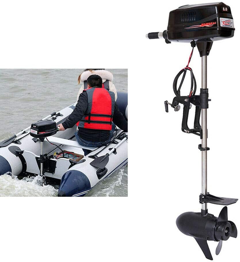 Boating Jet Pump Electric Outboard Motor Inflatable Fish Boat Engine