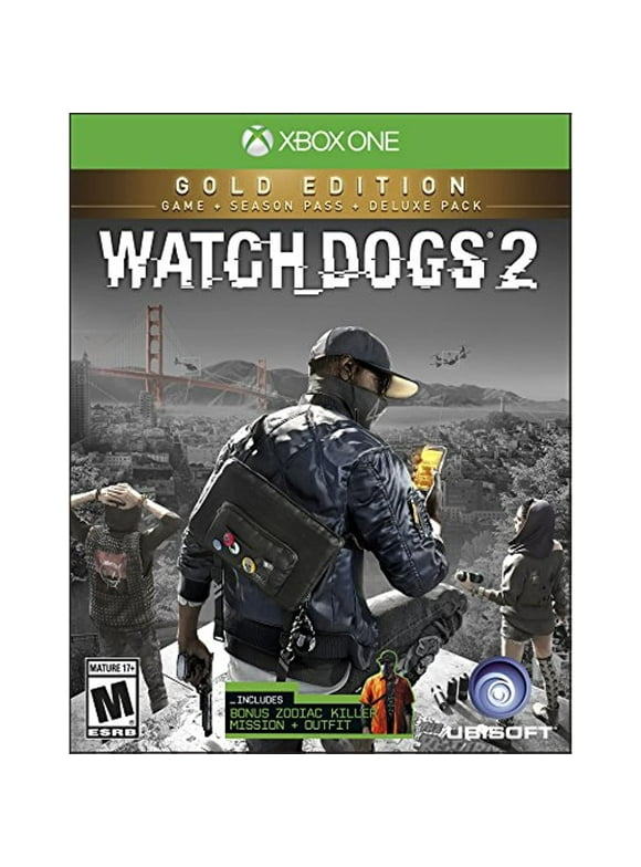 Watch Dogs 2: Gold Edition (Includes Extra Content + Season Pass Subscription) - Xbox One