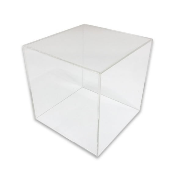 Acrylic Display Cube 5 x 5 x 5 Jewelry Display/ Merchandising/ Display Cube/ Storage 2 Pack saver
