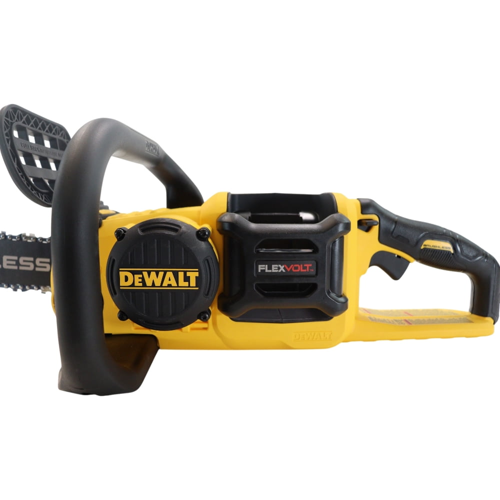DEWALT DCCS670B-NBX 60V MAX FlexVolt Cordless Chainsaw, 16-Inch Bar and Chain, Brushless Motor, High Efficiency Outdoor Power Tool, Bare Tool Only