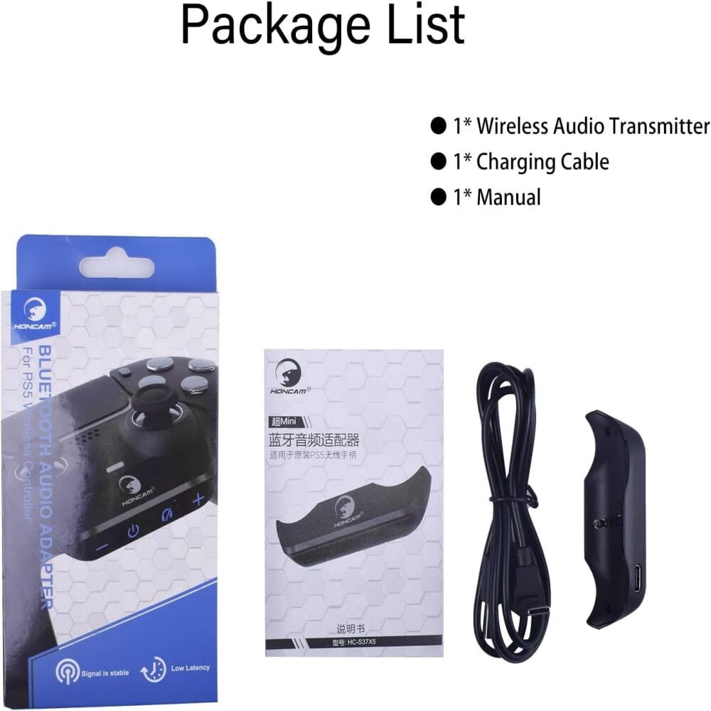 Achetez en gros Honcam Ps5 Adaptateur Bluetooth Pour Ps5 Accessoires Bt 5.0  Transmetteur Audio Sans Fil Pour Ps5 Controlle Chine et Adaptateur Bluetooth  Pour Accessoires Ps5 à 4.7 USD