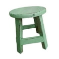 thumbnail image 5 of Vsenkes Wooden Stool Plant Stand Round Planter Holder for Office Living Room Desktop Green, 5 of 9