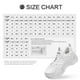 thumbnail image 4 of BRIGHTFUFU 1 par de zapatillas gruesas para mujer, zapatillas gruesas para mujer, zapatillas de deporte de moda, zapatos deportivos para mujer, talla 38, 4 of 7