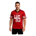 thumbnail image 1 of NFL Playera Aficionado San Francisco 49ers Rojo para Hombre, Talla Grande, 1 of 8