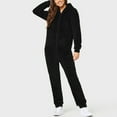 BADHUB Plus Size Adult Onesie Pajamas for Women ZipUp Plush Sherpa Pjs