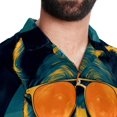 thumbnail image 5 of Vintage Bear Men's Casual Hawaiian Shirts, Printed Button Down Short Sleeve Summer Beach Tops with Spread Collar - Unisex, 5 of 6