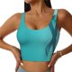 thumbnail image 1 of Balery a Teal Ribbonin Sujetadores deportivos con espalda cruzada para mujer, acolchados, sin costuras, de alto impacto, ideales para yoga, gimnasio, entrenamiento y fitness.-XX-Large, 1 of 8