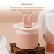 thumbnail image 4 of Vogacara Máquina para hacer espuma, vaso Manual para limpieza de baño, espumador de burbujas, portátil, para baño, bolsillo de viaje, espuma, Tratamientos faciales Rosado Vogacara CE014079-02B, 4 of 6