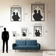 thumbnail image 3 of Violaura Family Metal Wall Art - Easy to Install Hanging Perfect for Home, Living Room Decor (12.0" x 9.6"), 3 of 8