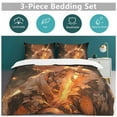 thumbnail image 5 of Demon SlayerCartoon Collection 3-Piece Comforter Set, Personalized Bedding Decor for Kids And Teens Bed Sheets, 5 of 5