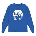 thumbnail image 5 of Alien Bigfoot Loch Ness Monster Moon Long Sleeve T-shirt Funny Space UFO Hunter Sasquatch Yeti Dinosaur Nerd Believe, 5 of 7