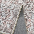 thumbnail image 5 of BERTHMEER 5'x7' Red Area Rugs Vintage Oriental Distressed Rugs Carpets for Living Room Bedroom Dining Room Office Throw Rugs Non-slip, 5 of 5