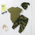 thumbnail image 6 of Dooleck Mamas Boy Baby Clothes Newborn Outfits Short Sleeve Onesies Camo Pant Set, 6 of 8