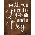 thumbnail image 2 of Robinson, Tamara 26x32 Gold Ornate Wood Framed with Double Matting Museum Art Print Titled - Dog Love, 2 of 4