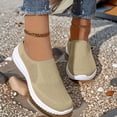 thumbnail image 2 of ibiyuan Wide Toe Box Sneakers Women Closures Arch Support Women's Walking Shoes Mesh Knitted Walking Anti-Skid Women's Fashion Sneakers Breathable Hands Free Mary Jane Shoes Sock Shoe, 2 of 7