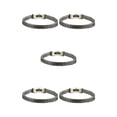 thumbnail image 3 of Brazalete de acero de Titanio Sonducket Estilo europeo americano Cadena de mano trenzada Vintage, 3 of 6
