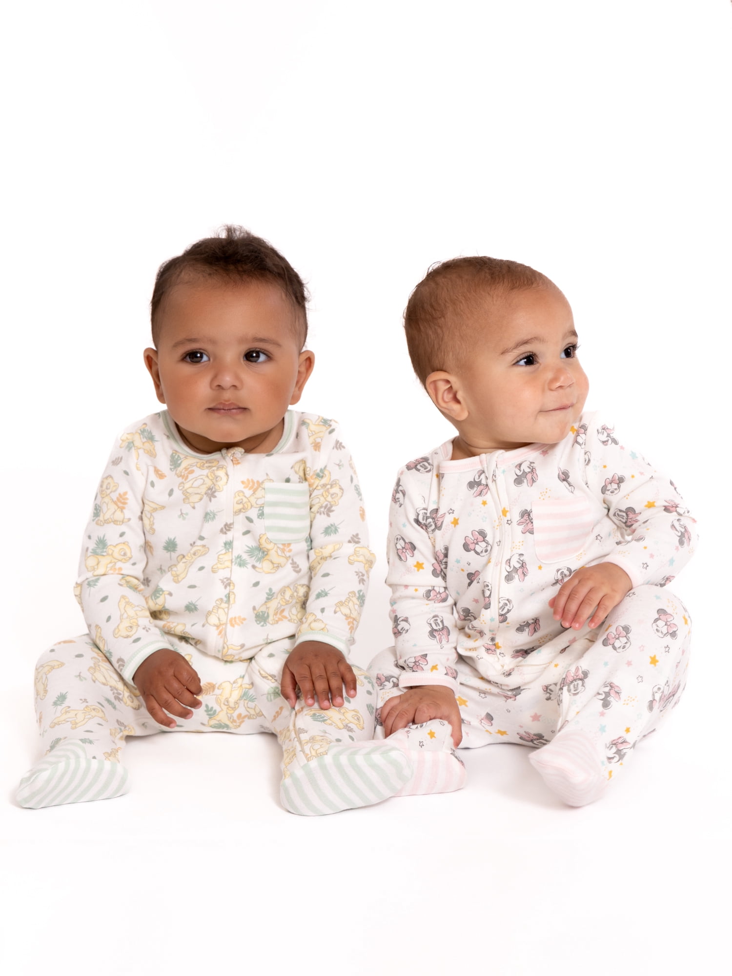 Disney Baby Wishes + Dreams Character Footed Sleep N Play, Sizes Preemie-6/9 Months
