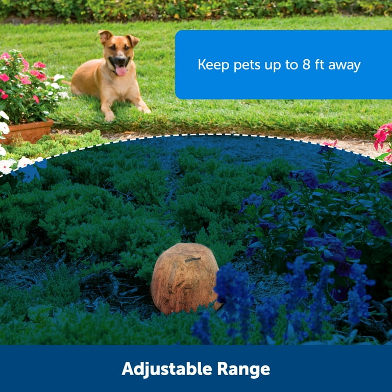 Outdoor pet clearance barriers