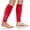 Solid Red, variant on Compression Calf Sleeves (20-30mmHg) for Men & Women - Ideal Alternative to Compression Socks for Running, Travel, Nursing - Perfect Calf Support for Pain Relief & Recovery