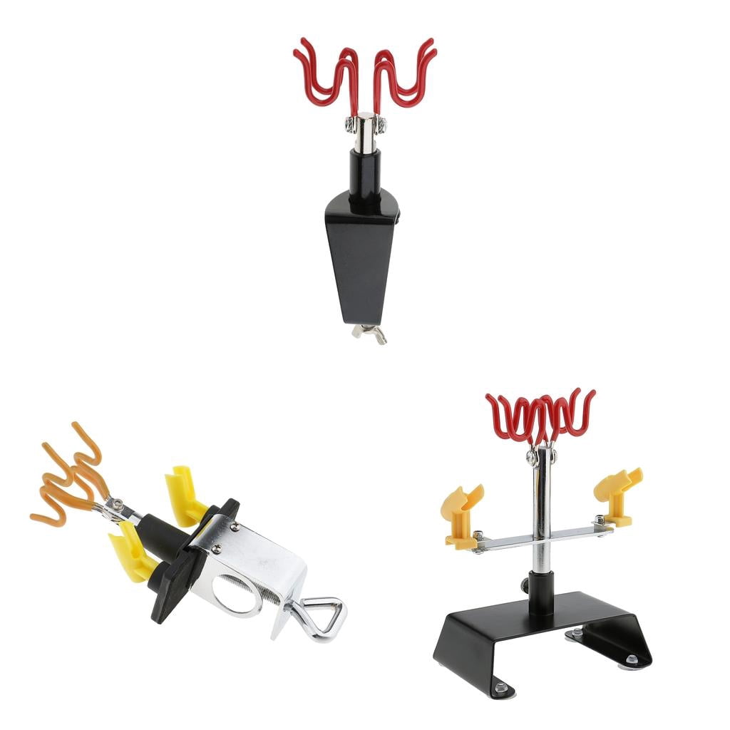 HILABEE Professional 3 Styles Table Station Airbrush Holder Stand Tilt Parts Tool set - 1 1