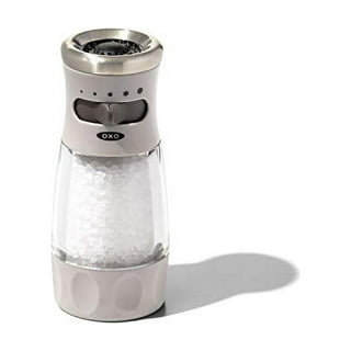  KITEXPERT Pepper Grinder - Chunky Glass Pepper Mill Grinder  with Large Capacity - Upgraded Grinding Precision Pepper Grinder Manual -  Refill Salt Grinder: Home & Kitchen
