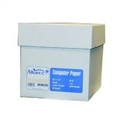 TST Impreso 9.5'' x 11'' Blank Computer Paper with Regular Perf. (3500 Sheets)
