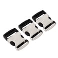 thumbnail image 1 of Metal Parachute Buckles, 3pcs Alloys Plastics Metal Side Release Buckle  For Leather Bags For Handbags, 1 of 8