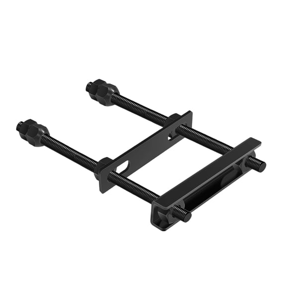 Reinforced Spare Tire Mounting Bracket with Double Washer Defense 120 Pound Load Capacity for Trailers