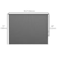 thumbnail image 3 of Outsunny Outdoor Roller Shade, 8' x 6' Patio Door Blinds, Light Grey, 3 of 10
