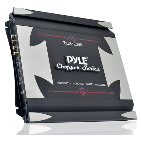 PYLE PLA2200 - 2-Channel 1,400-Watt Bridgeable Mosfet